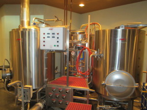 The tiny Norsemen brewhouse