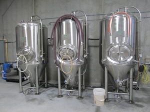 ...and their three small fermenters